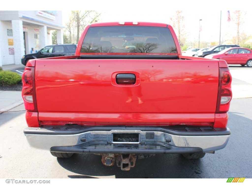 2003 Silverado 1500 Z71 Extended Cab 4x4 - Victory Red / Dark Charcoal photo #10