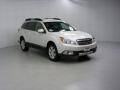 2011 Satin White Pearl Subaru Outback 2.5i Limited Wagon  photo #1