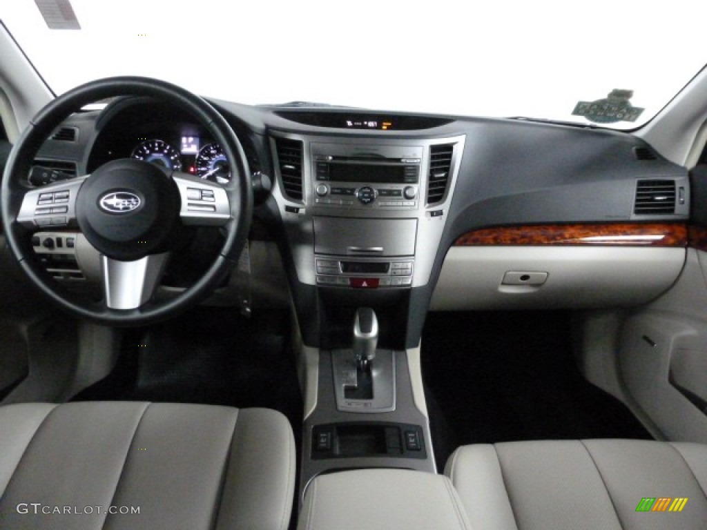 2011 Subaru Outback 2.5i Limited Wagon Off Black Dashboard Photo #64682792