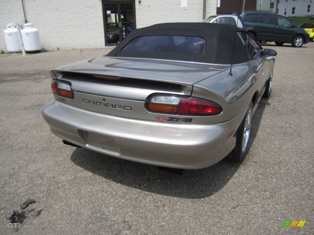 2001 Camaro Z28 Convertible - Light Pewter Metallic / Ebony photo #6