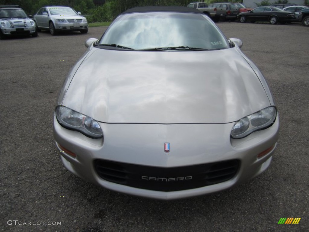 2001 Camaro Z28 Convertible - Light Pewter Metallic / Ebony photo #12