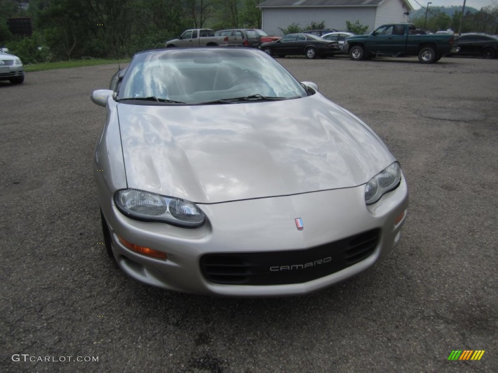 2001 Camaro Z28 Convertible - Light Pewter Metallic / Ebony photo #29