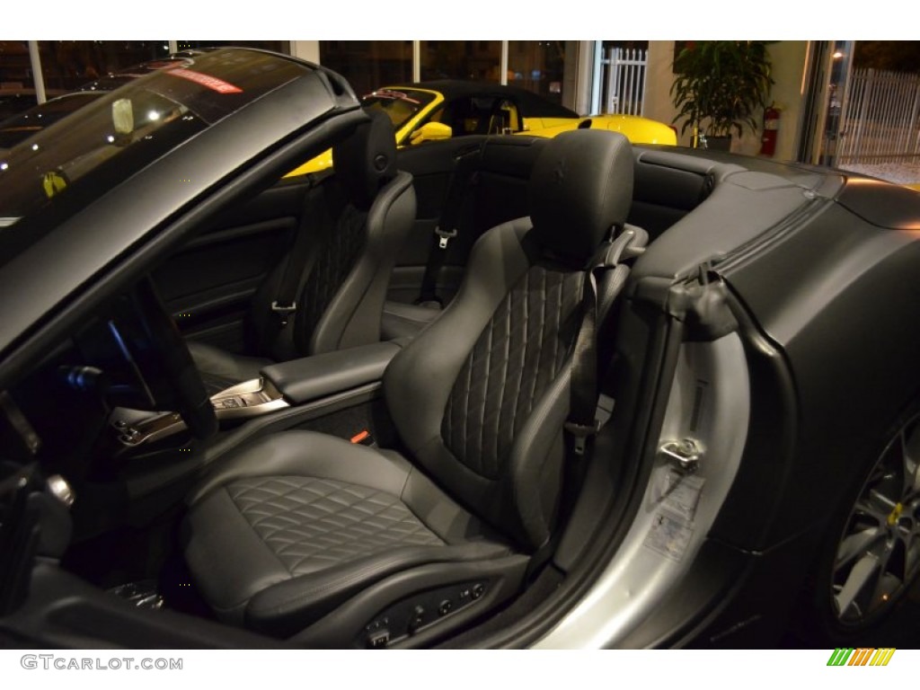 Black Interior 2009 Ferrari California Standard California Model Photo #64683236