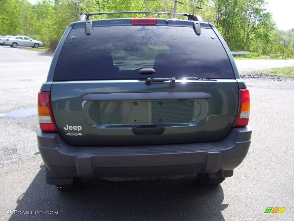 2004 Grand Cherokee Laredo 4x4 - Onyx Green Pearl / Dark Slate Gray photo #6