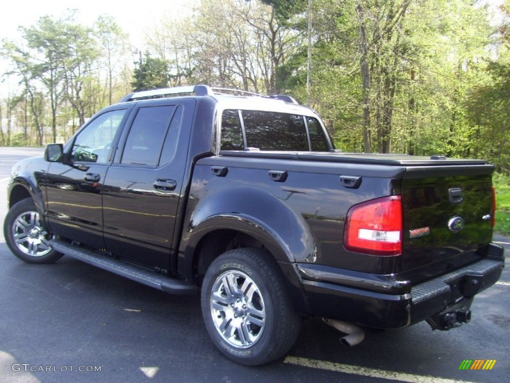 Black 2010 Ford Explorer Sport Trac Limited 4x4 Exterior Photo #64685696