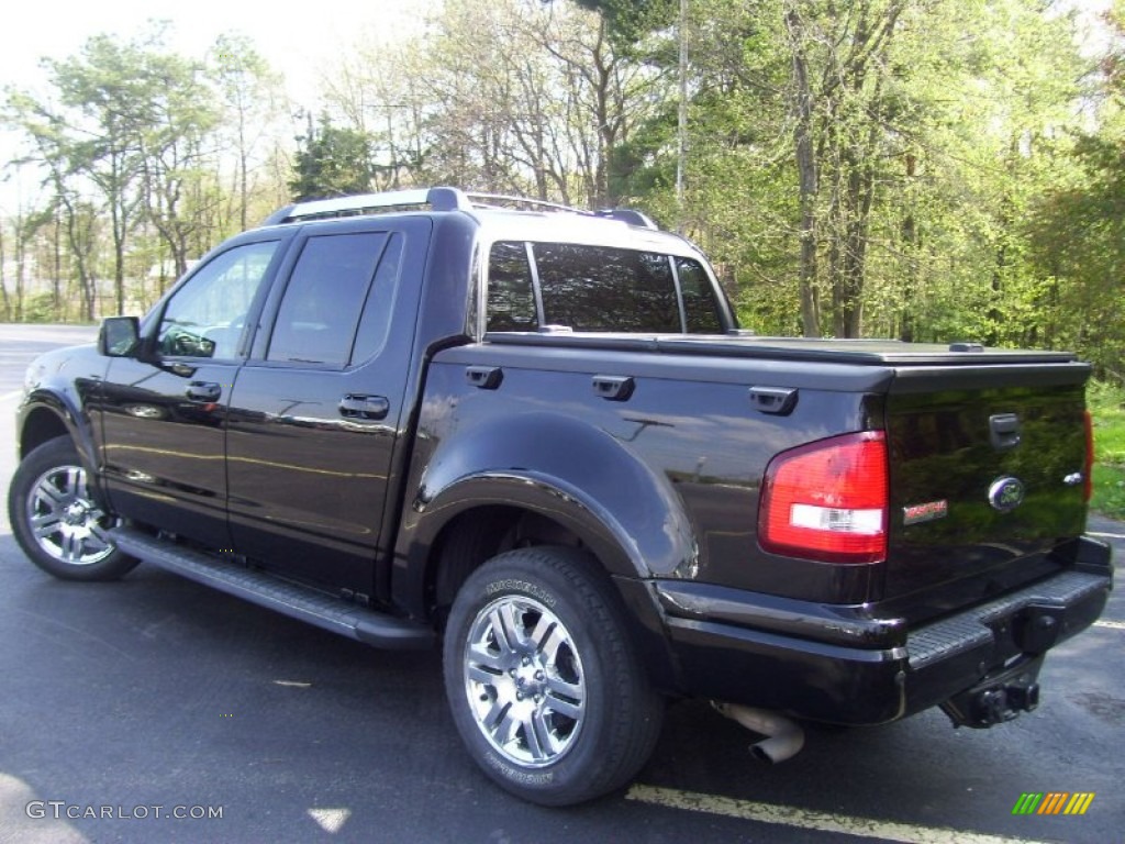 Black 2010 Ford Explorer Sport Trac Limited 4x4 Exterior Photo #64685696