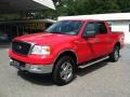 2005 Bright Red Ford F150 XLT SuperCrew 4x4  photo #7