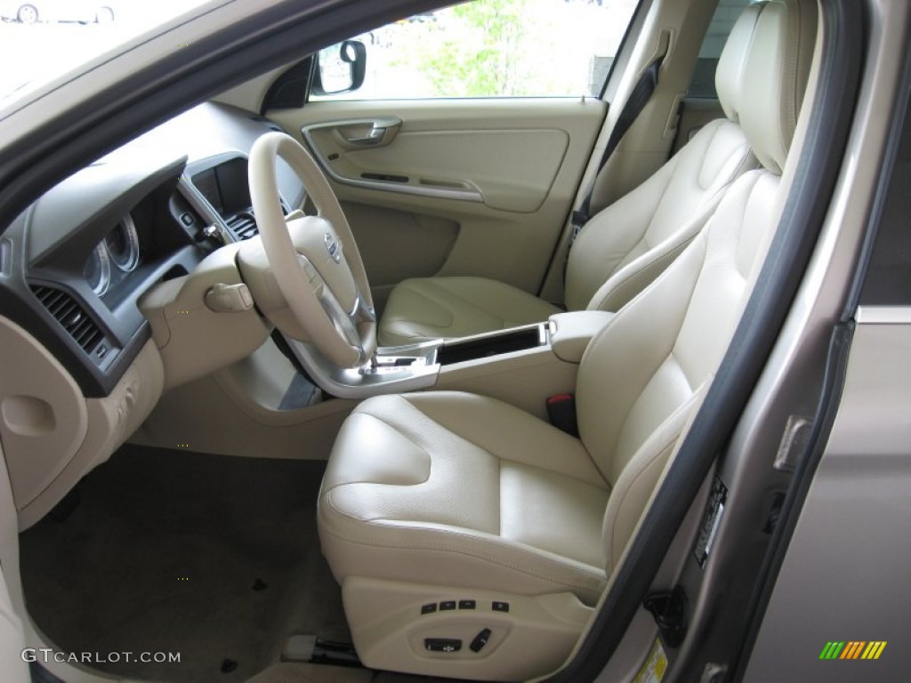 Sandstone Beige Interior 2011 Volvo XC60 3.2 AWD Photo #64686329