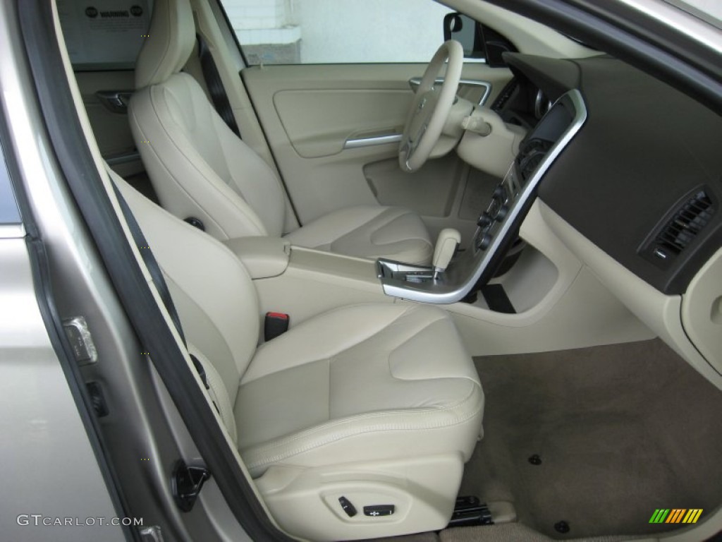 Sandstone Beige Interior 2011 Volvo XC60 3.2 AWD Photo #64686383