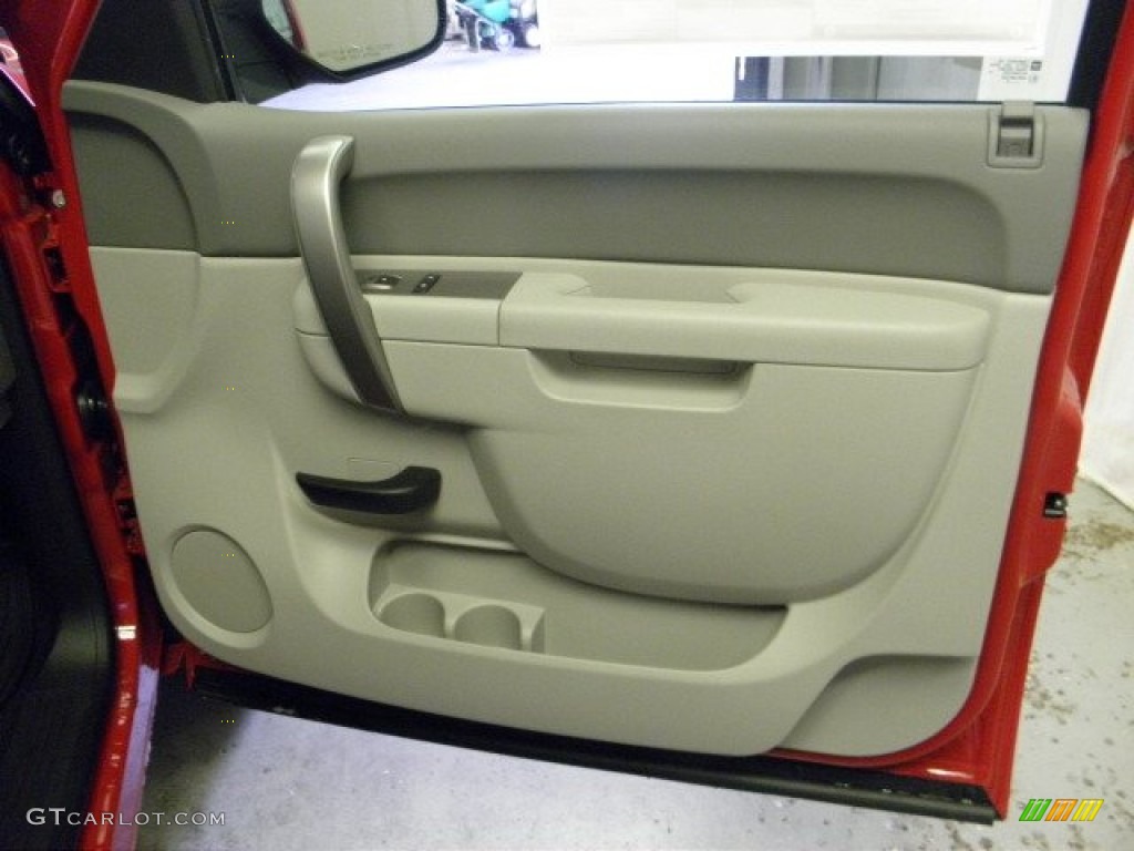 2012 Silverado 1500 LS Regular Cab - Victory Red / Dark Titanium photo #6