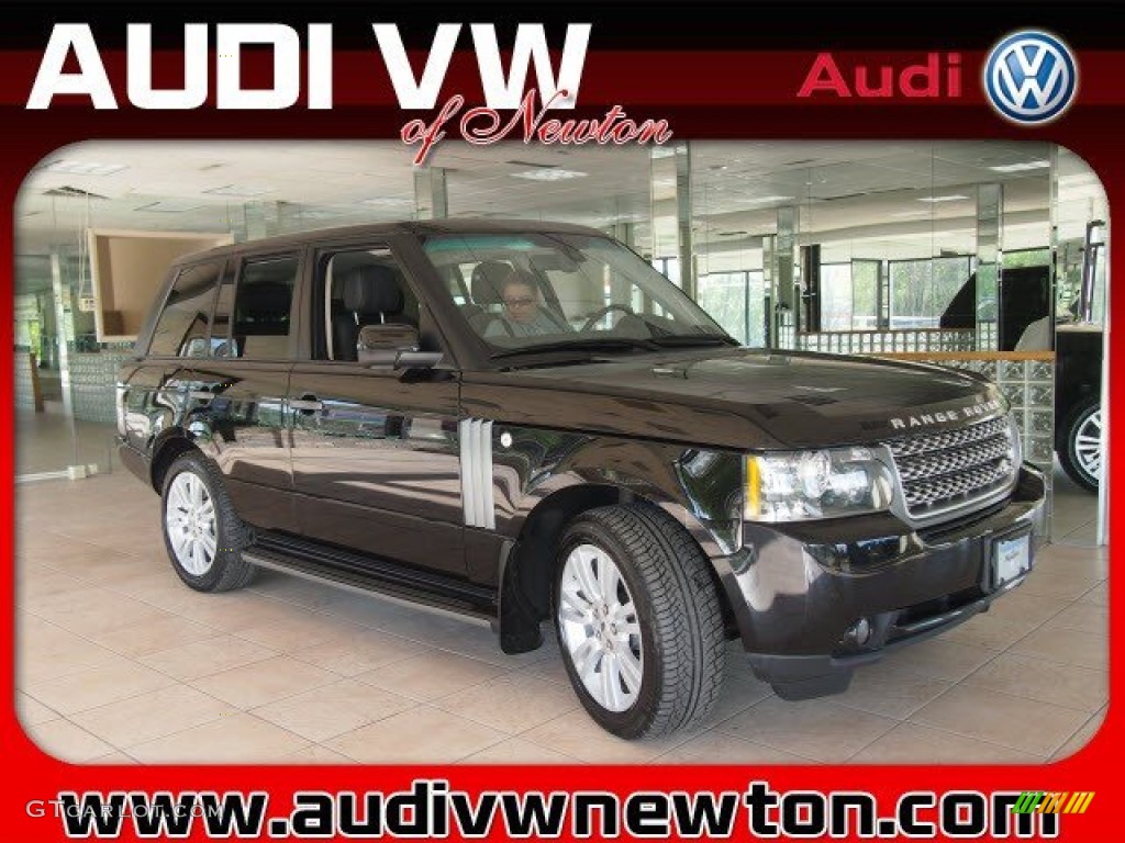 2010 Range Rover HSE - Santorini Black Pearl / Jet Black photo #1