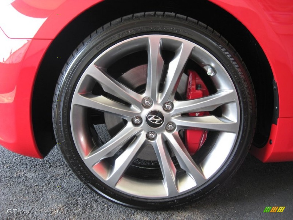 2012 Hyundai Genesis Coupe 3.8 R-Spec Wheel Photo #64687622