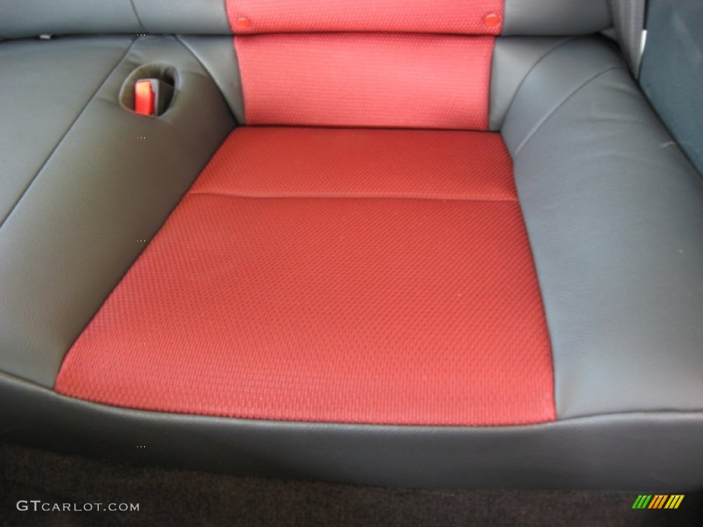 Black Leather/Red Cloth Interior 2012 Hyundai Genesis Coupe 3.8 R-Spec Photo #64687679