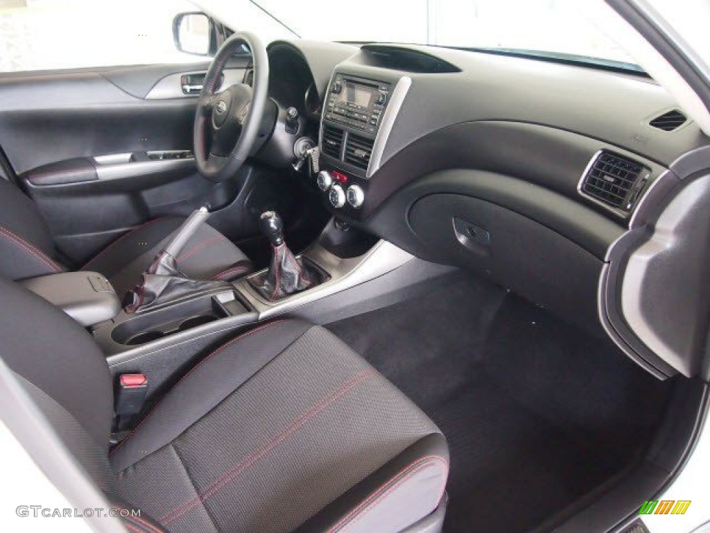 2011 Subaru Impreza WRX Wagon Carbon Black Dashboard Photo #64687970