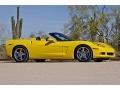 Velocity Yellow 2007 Chevrolet Corvette Convertible Exterior