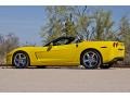 Velocity Yellow 2007 Chevrolet Corvette Convertible Exterior