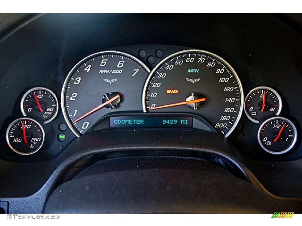 2007 Chevrolet Corvette Convertible Gauges Photo #64688756