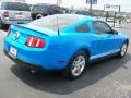 2012 Grabber Blue Ford Mustang V6 Coupe  photo #11