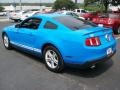 2012 Grabber Blue Ford Mustang V6 Coupe  photo #13