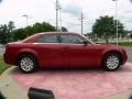 2008 Inferno Red Crystal Pearl Chrysler 300 LX  photo #6
