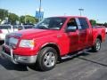 2005 Bright Red Ford F150 XLT SuperCrew  photo #6