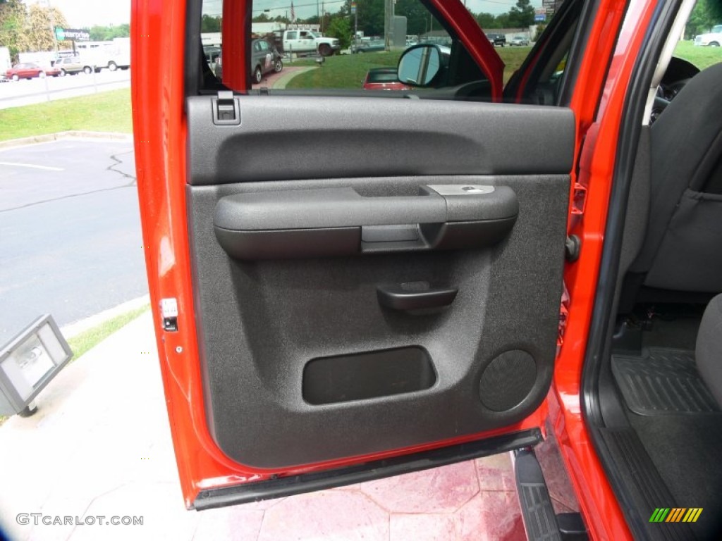 2008 Silverado 1500 LT Crew Cab 4x4 - Victory Red / Ebony photo #13