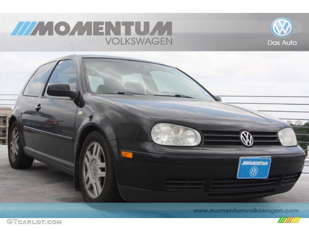2000 Black Volkswagen GTI GLX VR6 64665034 Car Color