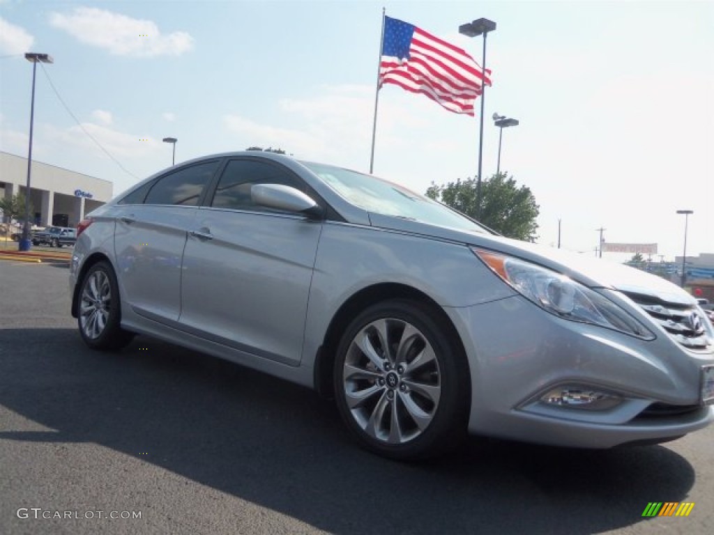 2012 Sonata SE - Radiant Silver / Gray photo #1