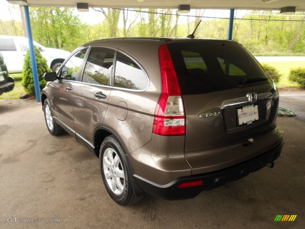 2009 CR-V EX 4WD - Borrego Beige Metallic / Ivory photo #2