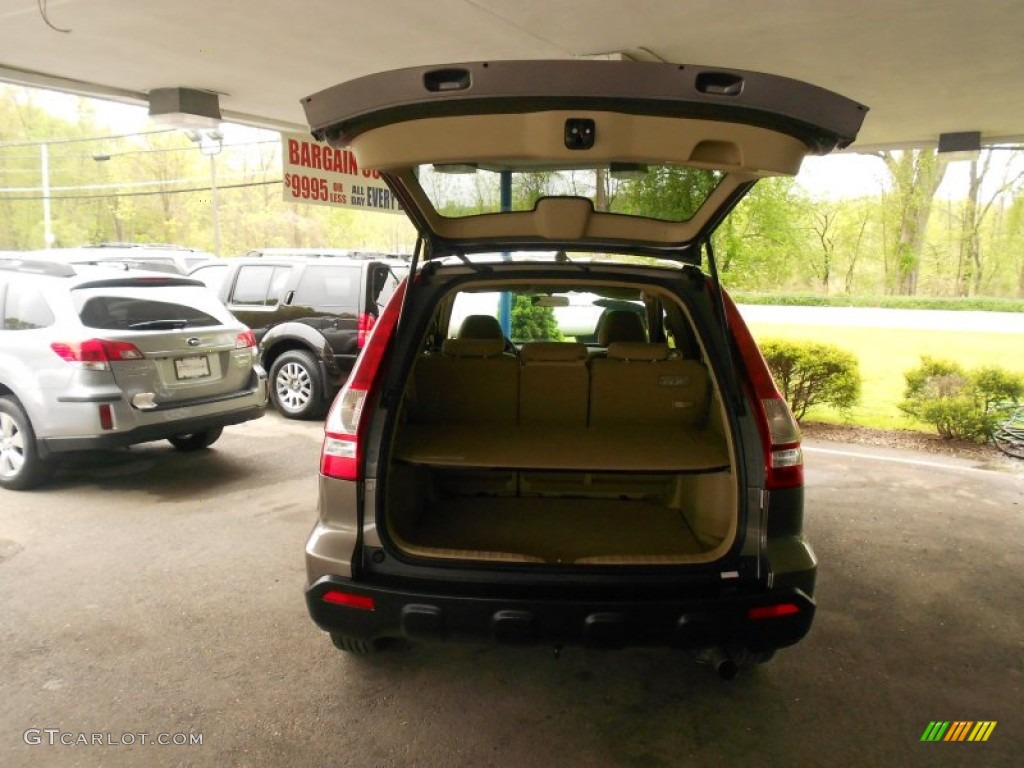2009 CR-V EX 4WD - Borrego Beige Metallic / Ivory photo #8