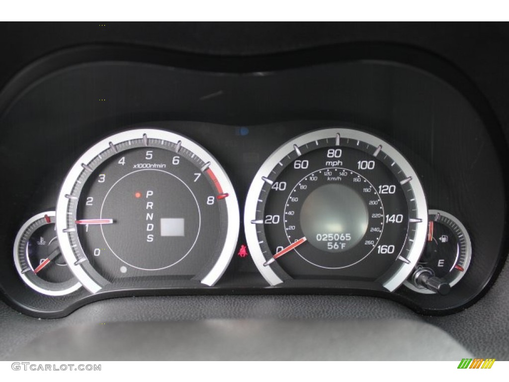 2009 Acura TSX Sedan Gauges Photo #64694520