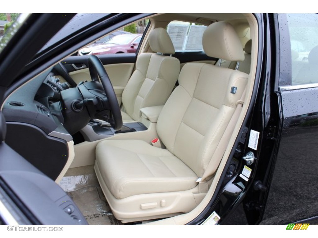 Parchment Interior 2009 Acura TSX Sedan Photo #64694766