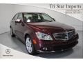 Barolo Red Metallic 2009 Mercedes-Benz C 300 4Matic