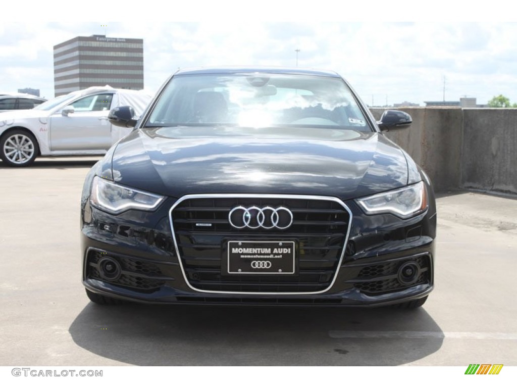 2012 A6 3.0T quattro Sedan - Brilliant Black / Black photo #2