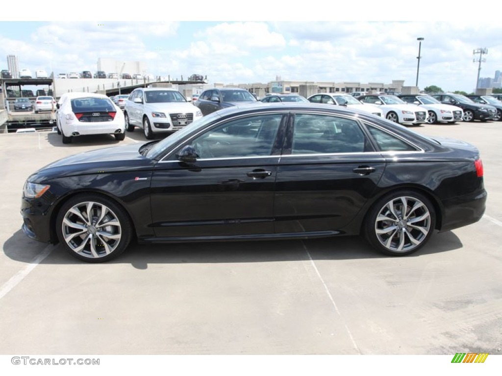 2012 A6 3.0T quattro Sedan - Brilliant Black / Black photo #6