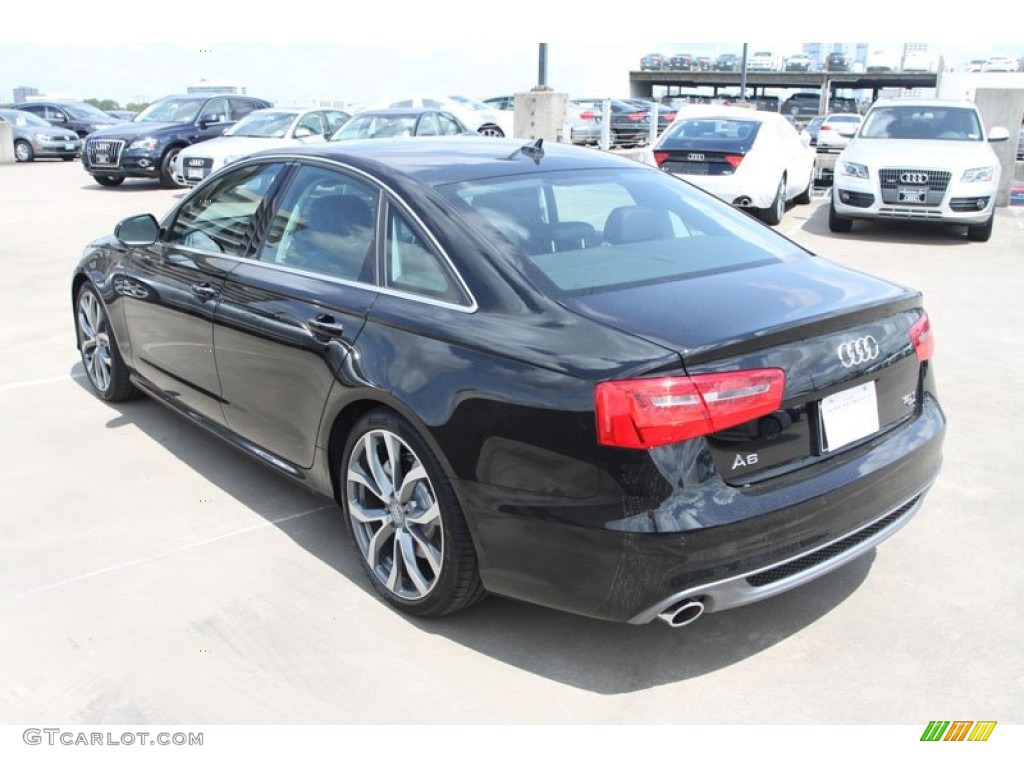 2012 A6 3.0T quattro Sedan - Brilliant Black / Black photo #7