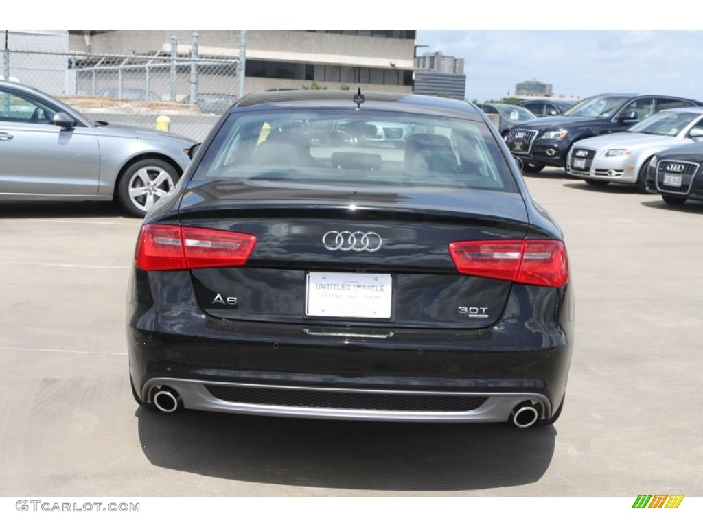 2012 A6 3.0T quattro Sedan - Brilliant Black / Black photo #8