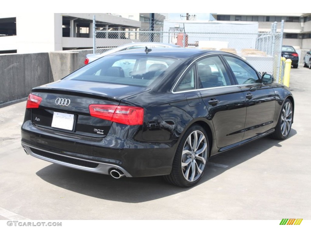 2012 A6 3.0T quattro Sedan - Brilliant Black / Black photo #9