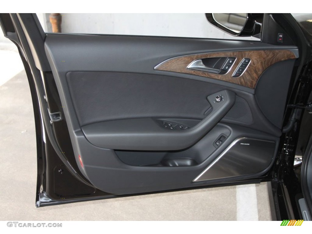 2012 A6 3.0T quattro Sedan - Brilliant Black / Black photo #11