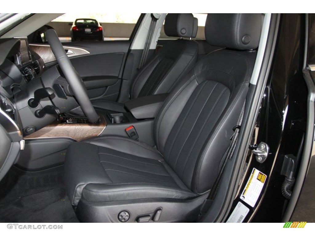 2012 A6 3.0T quattro Sedan - Brilliant Black / Black photo #13