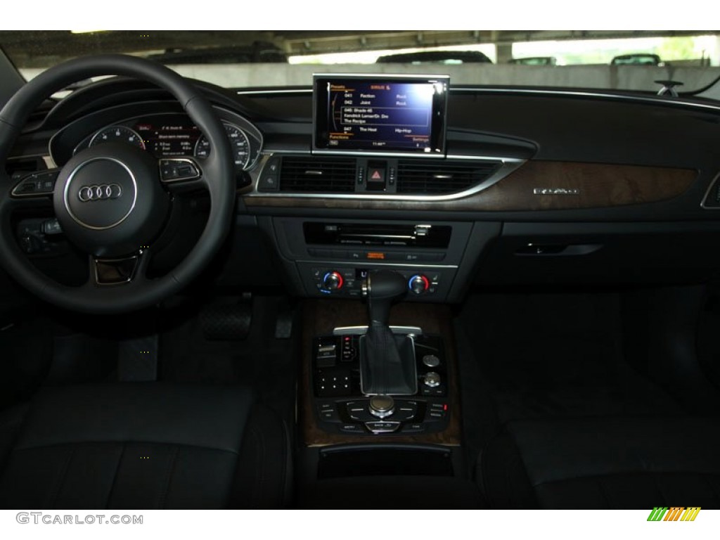 2012 A6 3.0T quattro Sedan - Brilliant Black / Black photo #16