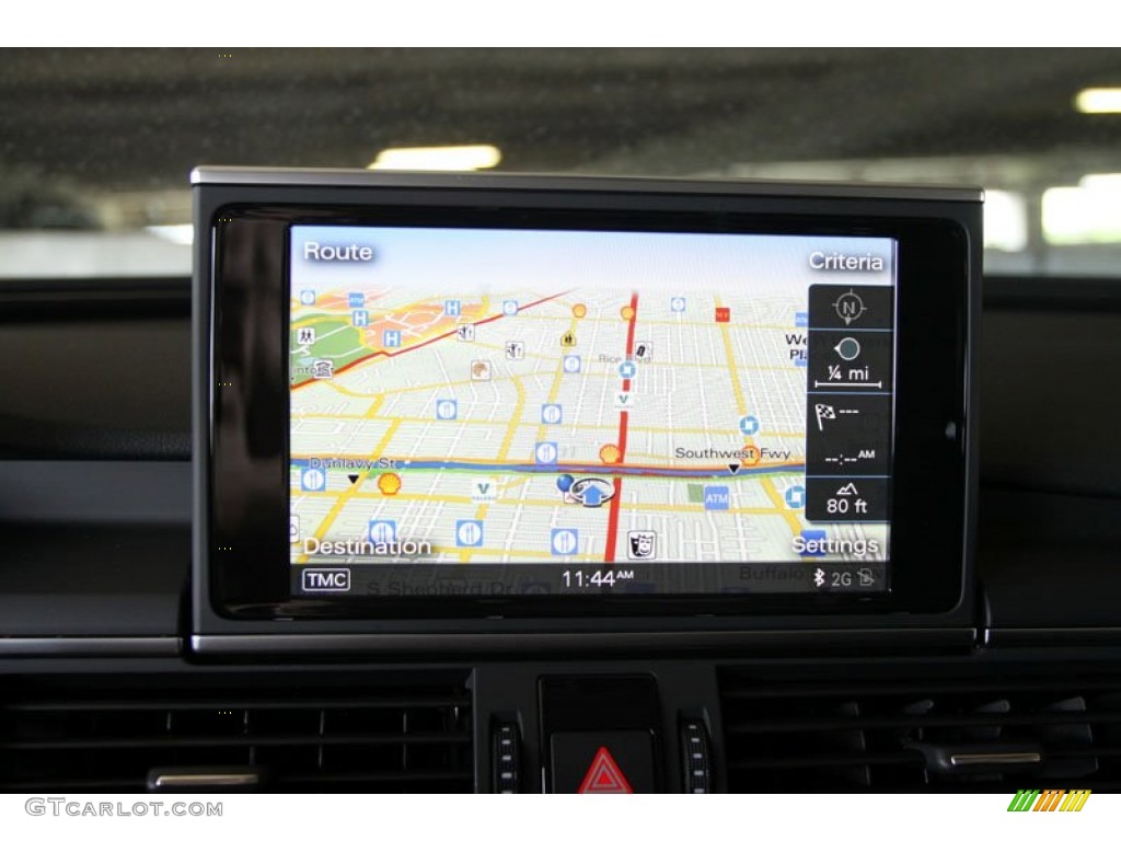 2012 A6 3.0T quattro Sedan - Brilliant Black / Black photo #23