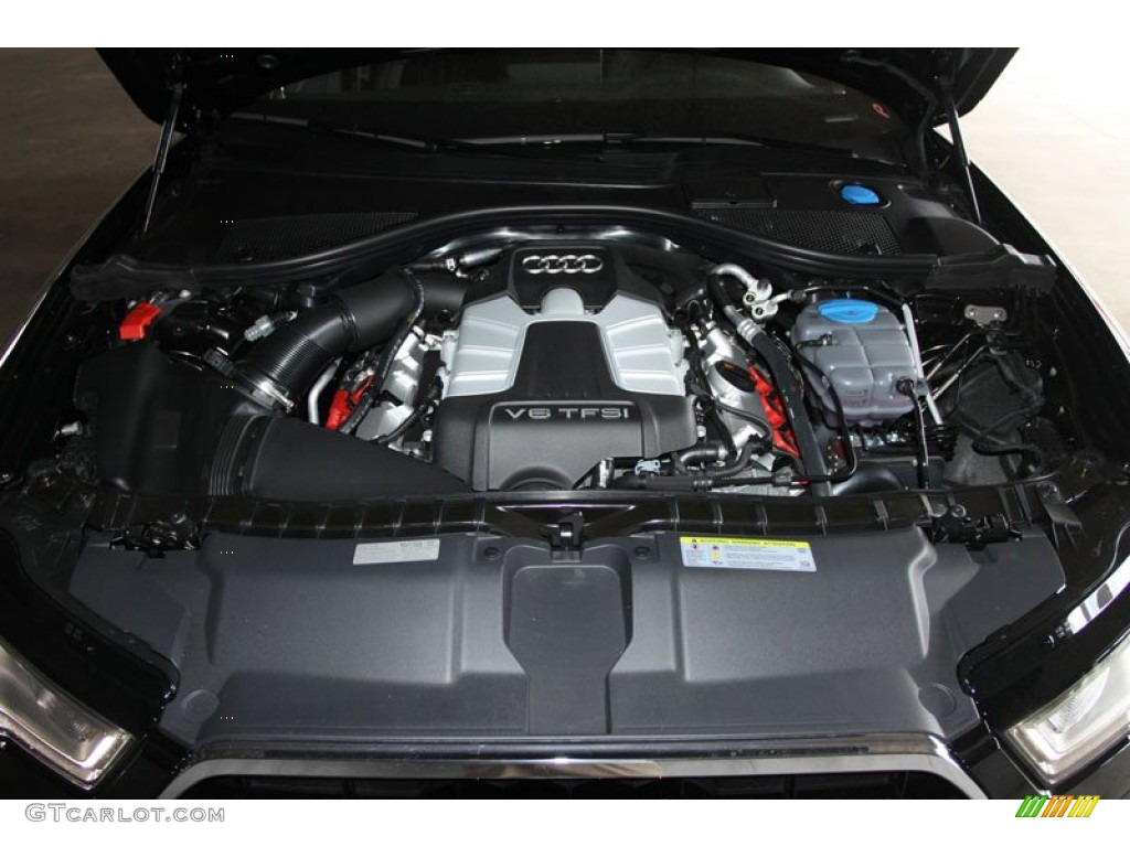 2012 A6 3.0T quattro Sedan - Brilliant Black / Black photo #33