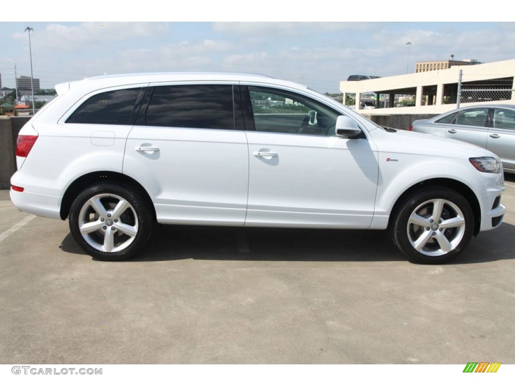 Glacier White Metallic 2012 Audi Q7 3.0 TFSI quattro Exterior Photo #64697928