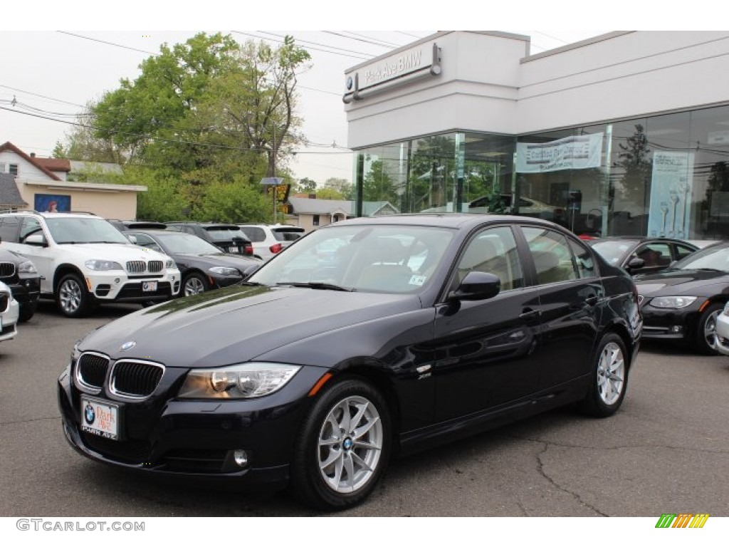 2010 3 Series 328i xDrive Sedan - Monaco Blue Metallic / Beige photo #1