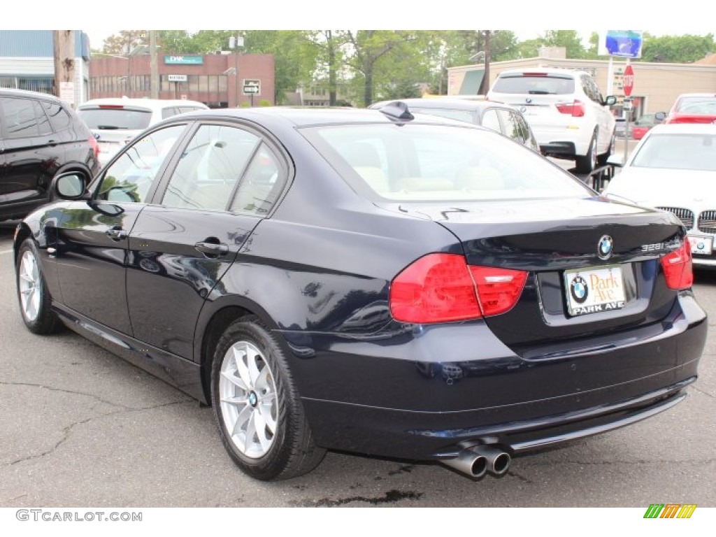 2010 3 Series 328i xDrive Sedan - Monaco Blue Metallic / Beige photo #7