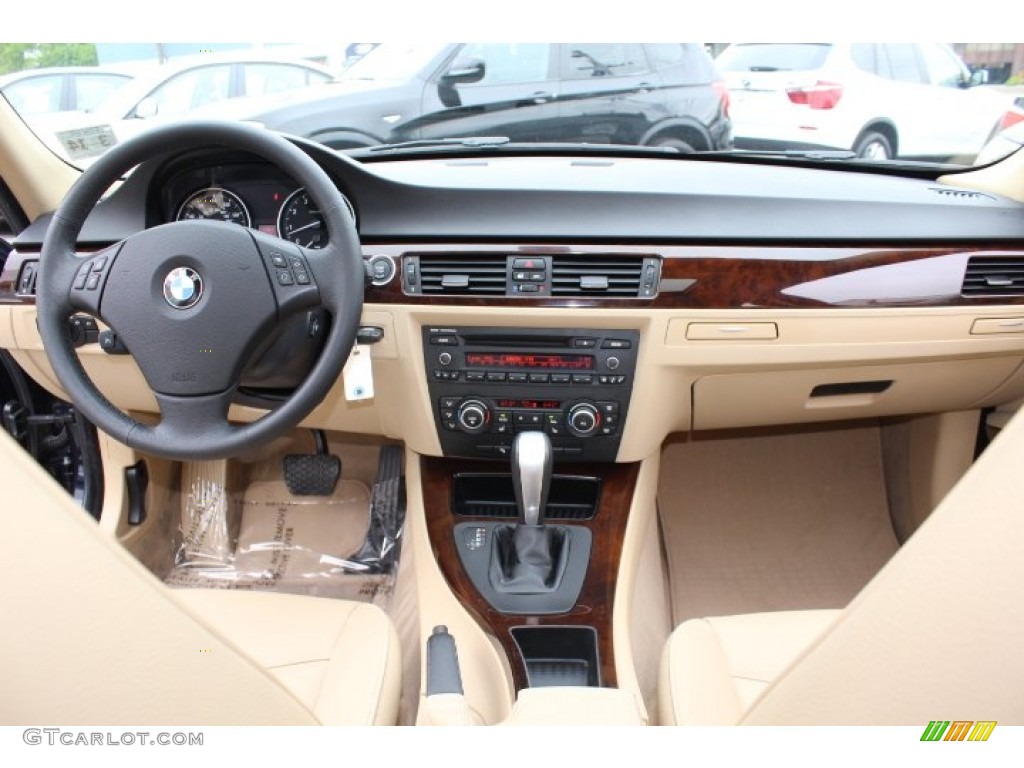 2010 3 Series 328i xDrive Sedan - Monaco Blue Metallic / Beige photo #13