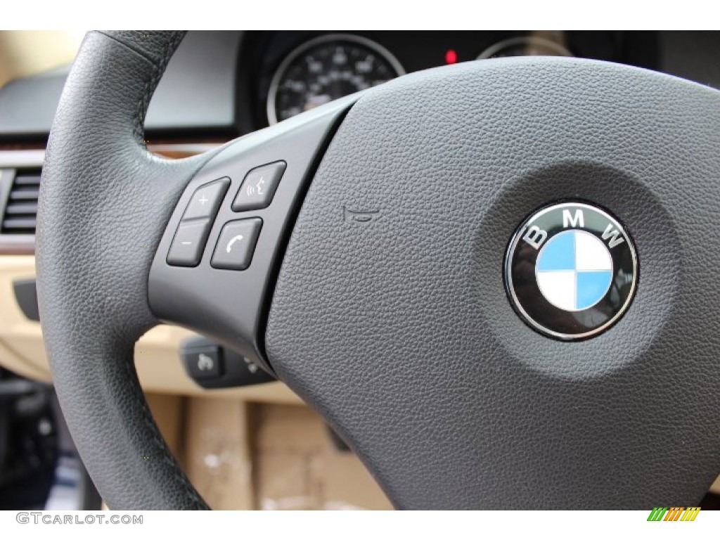 2010 3 Series 328i xDrive Sedan - Monaco Blue Metallic / Beige photo #15