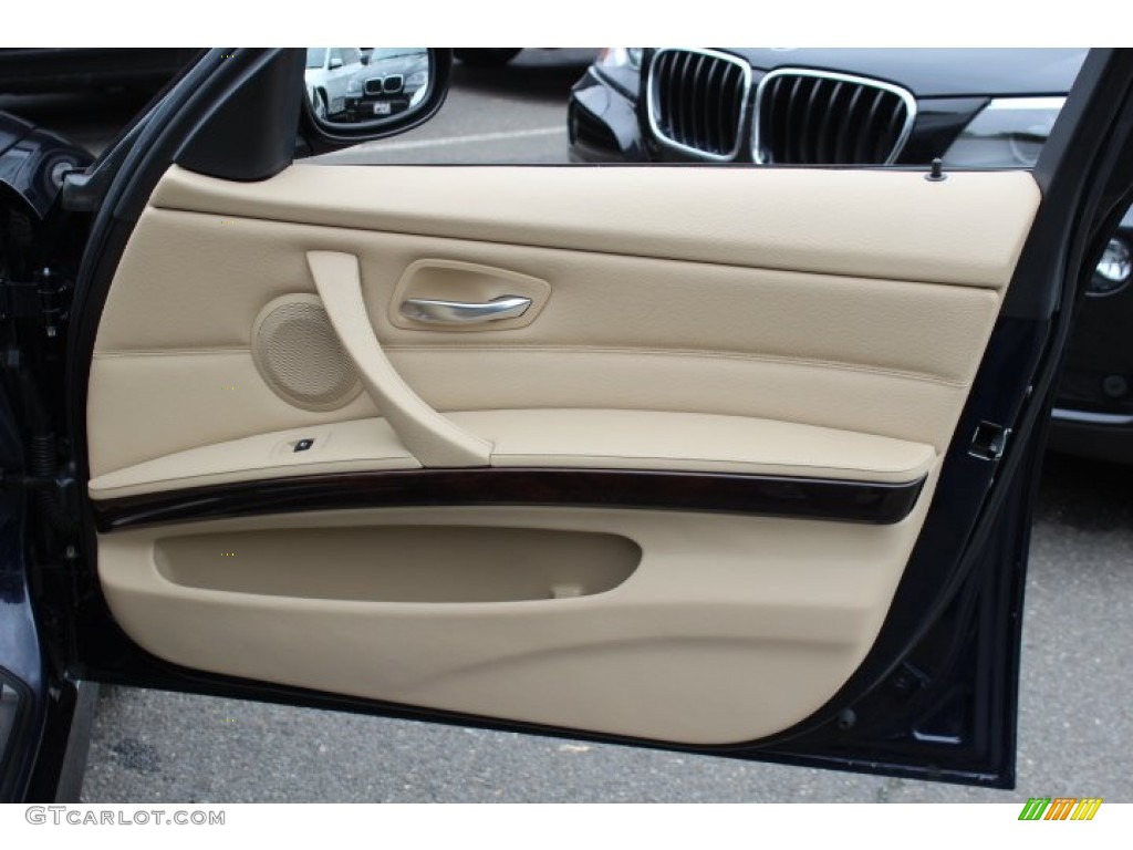 2010 3 Series 328i xDrive Sedan - Monaco Blue Metallic / Beige photo #24