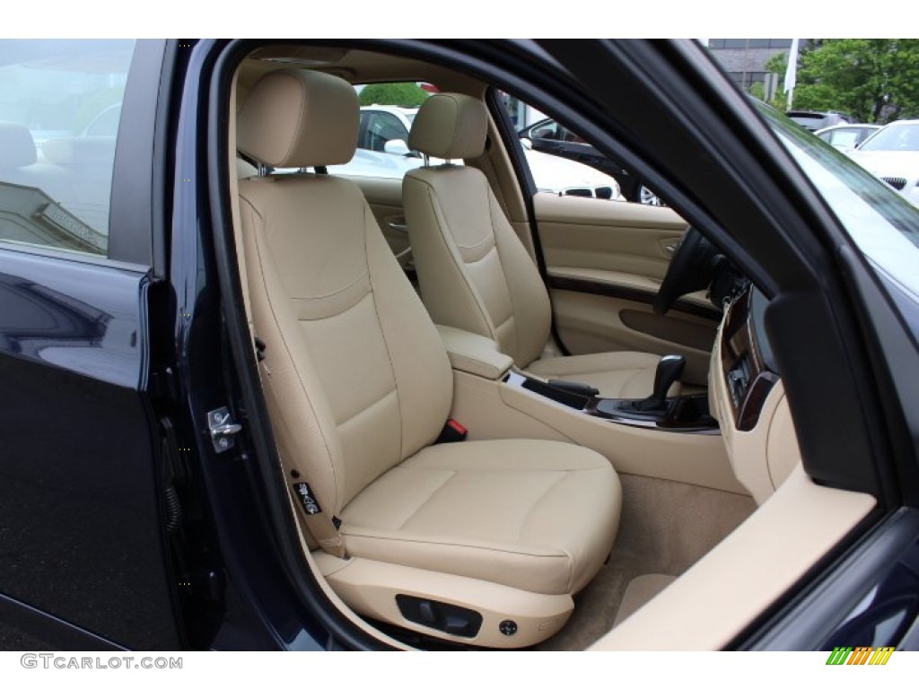 2010 3 Series 328i xDrive Sedan - Monaco Blue Metallic / Beige photo #27